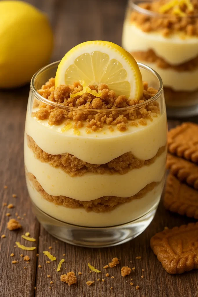 🍰 Tiramisu au citron et spéculoos