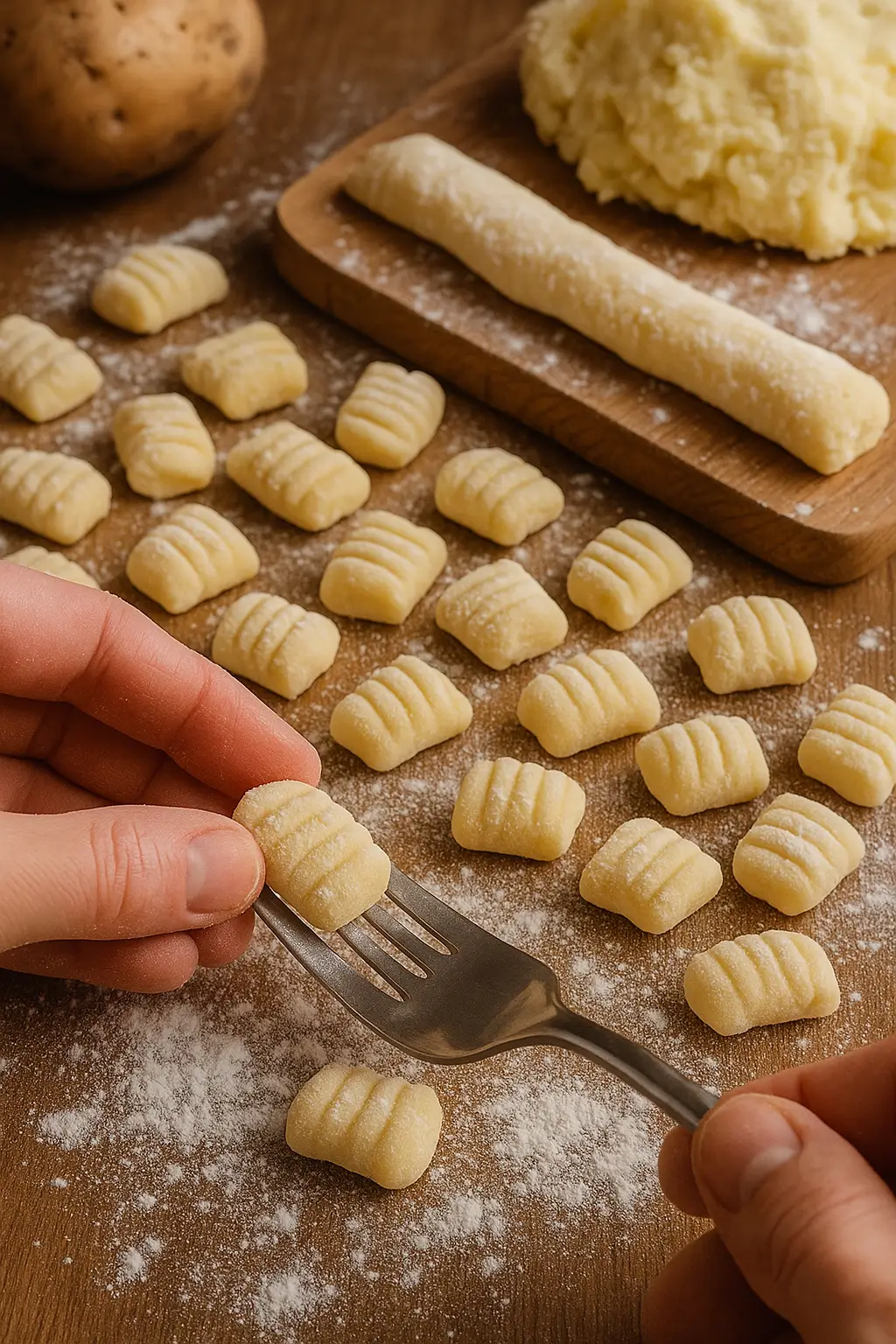 🥔 Pâte à gnocchi de pommes de terre (maison)