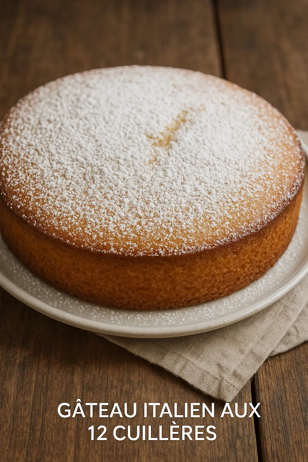🍰 Gâteau Italien aux 12 Cuillères