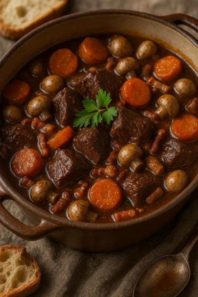 🍽️ La Meilleure Recette Du Bœuf Bourguignon