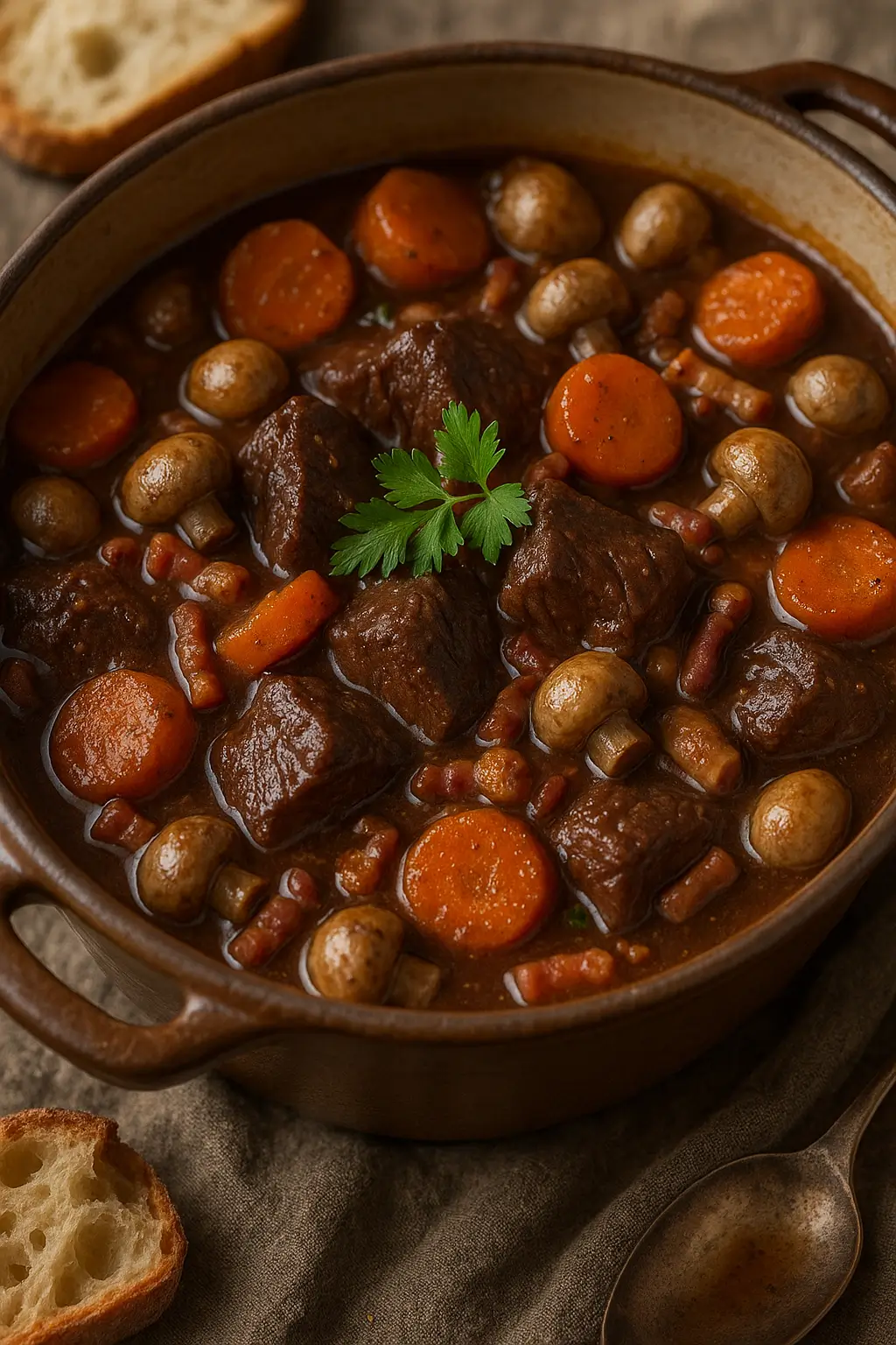 🍽️ La Meilleure Recette Du Bœuf Bourguignon