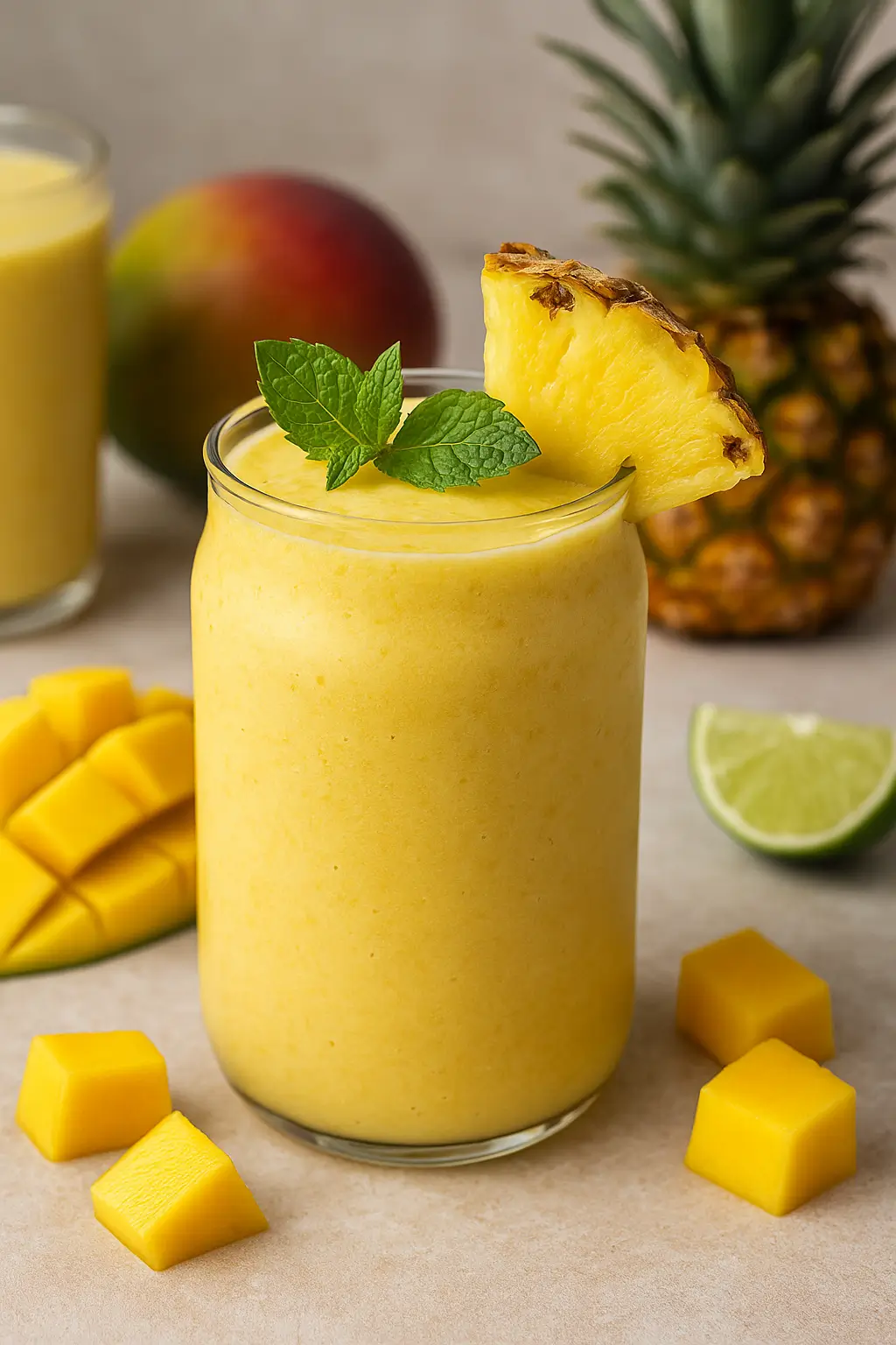 🍹 La Meilleure Recette De Smoothie Tropical Ananas Mangue Coco