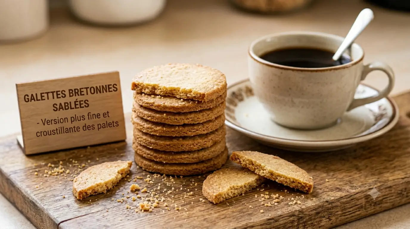 🍪 Recette Galettes Bretonnes Sablées
